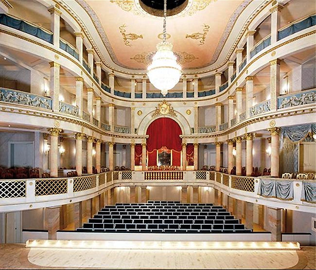 Ludwigsburg Palace theatre auditorium